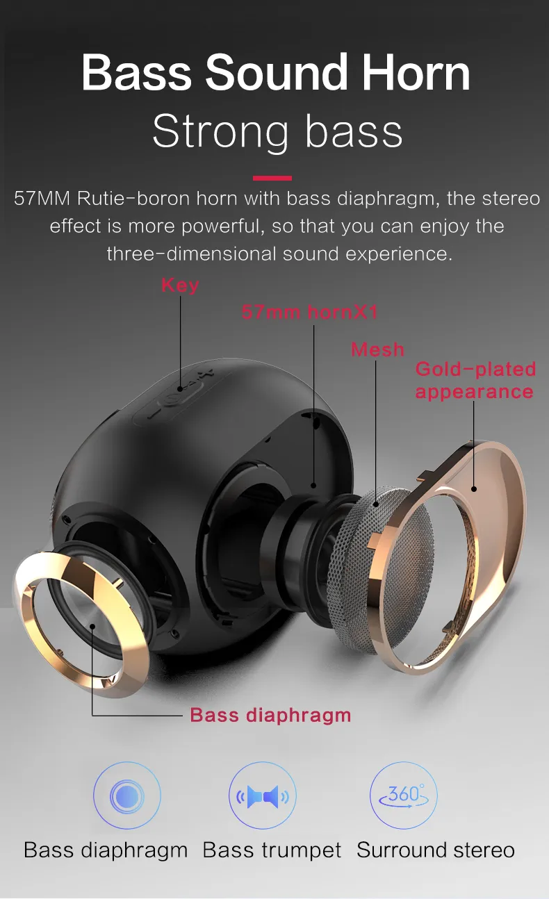 Bluetooth Speaker Shiny Streamline Speaker wholesale