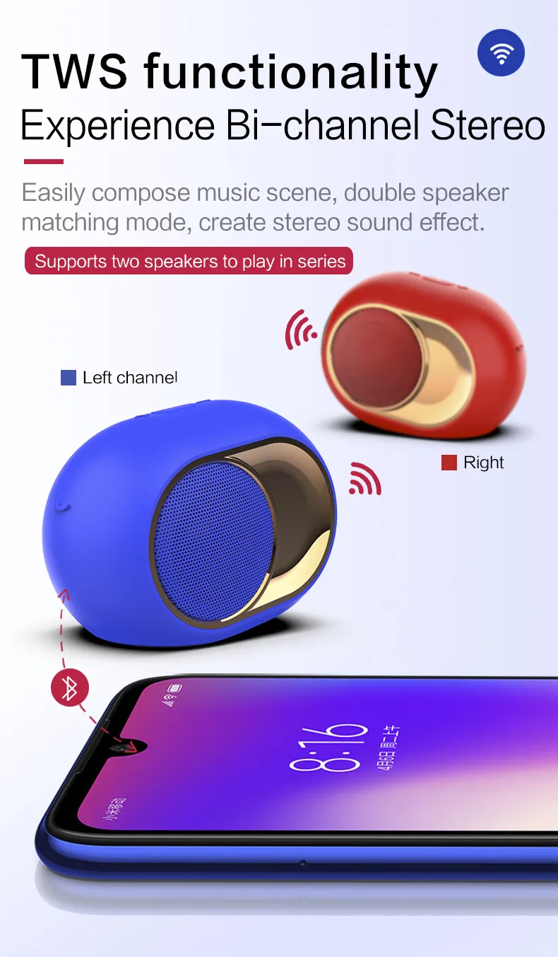 Bluetooth Speaker Shiny Streamline Speaker warehouse